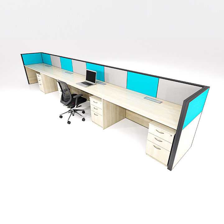 Non Sharing Workstation - 4 seater
